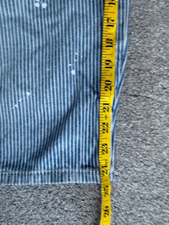 Free People Good Luck Paint Splatter Stripe Jeans, 28 - Picture 7 of 14